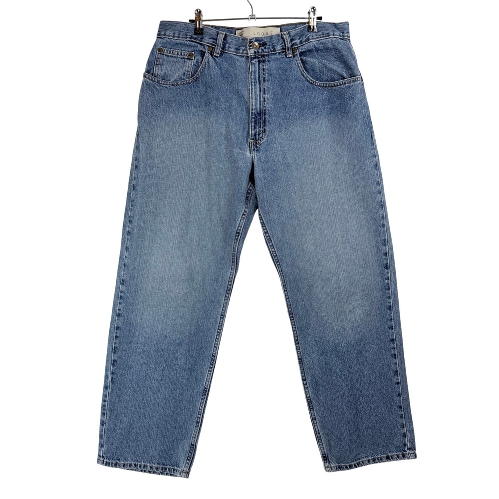 Arizona Loose Fit‎ Jeans Mens 36x30 Blue Denim Baggy Y2K Skate Grunge Aesthetic